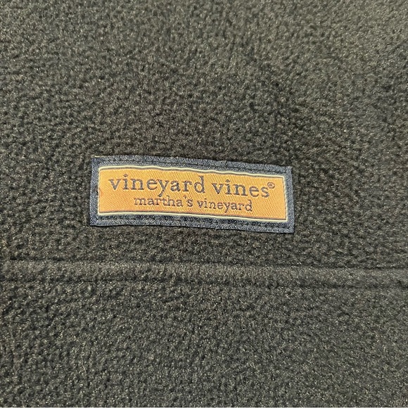 Vineyard Vines Navy Fleece hooded Jacket unisex size large - Picture 2 of 14
